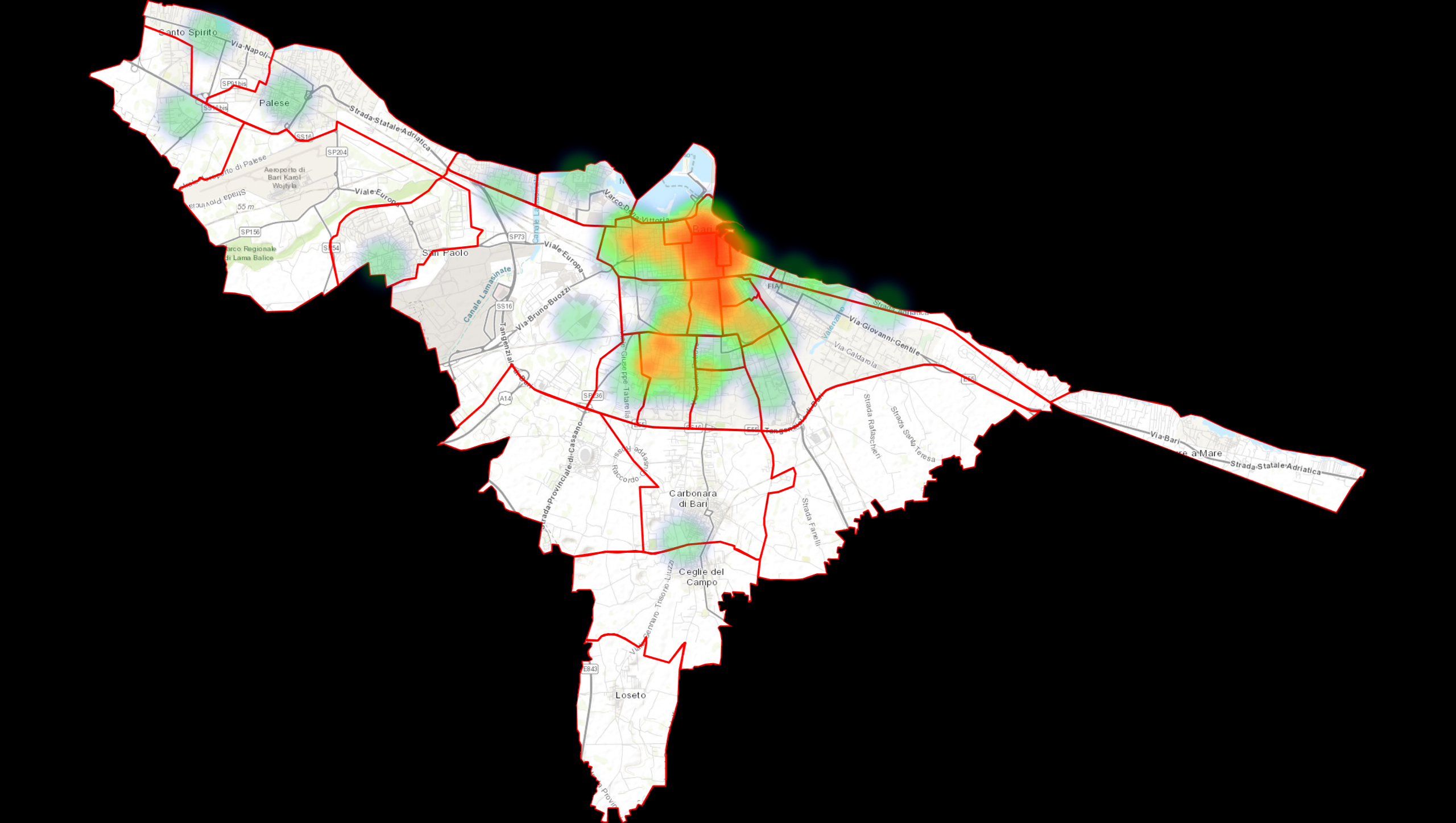 Generated heatmap
